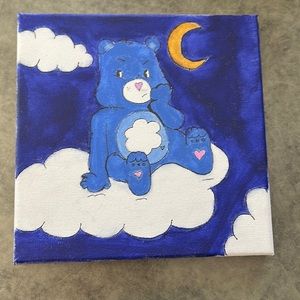 Grumpy Care Bear Painting